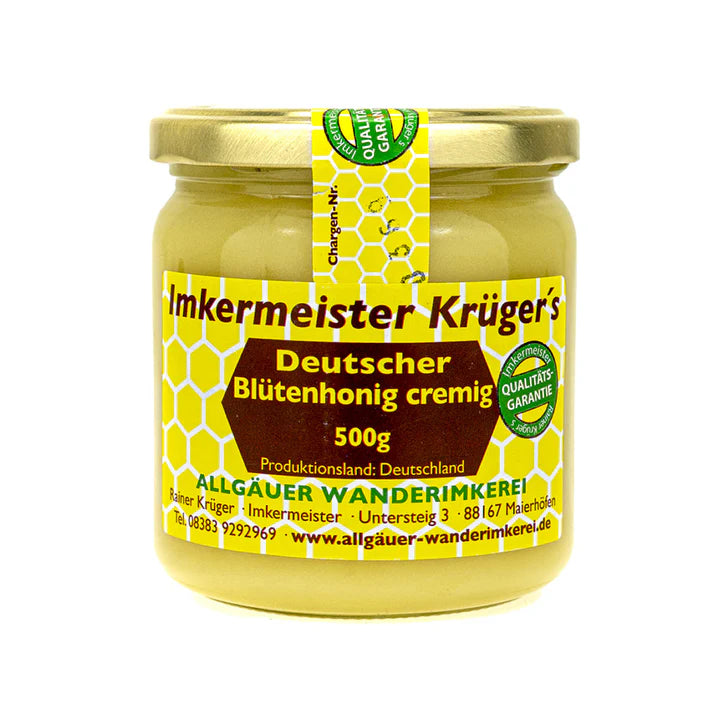 Krüger Deutscher Blütenhonig cremig (500g)