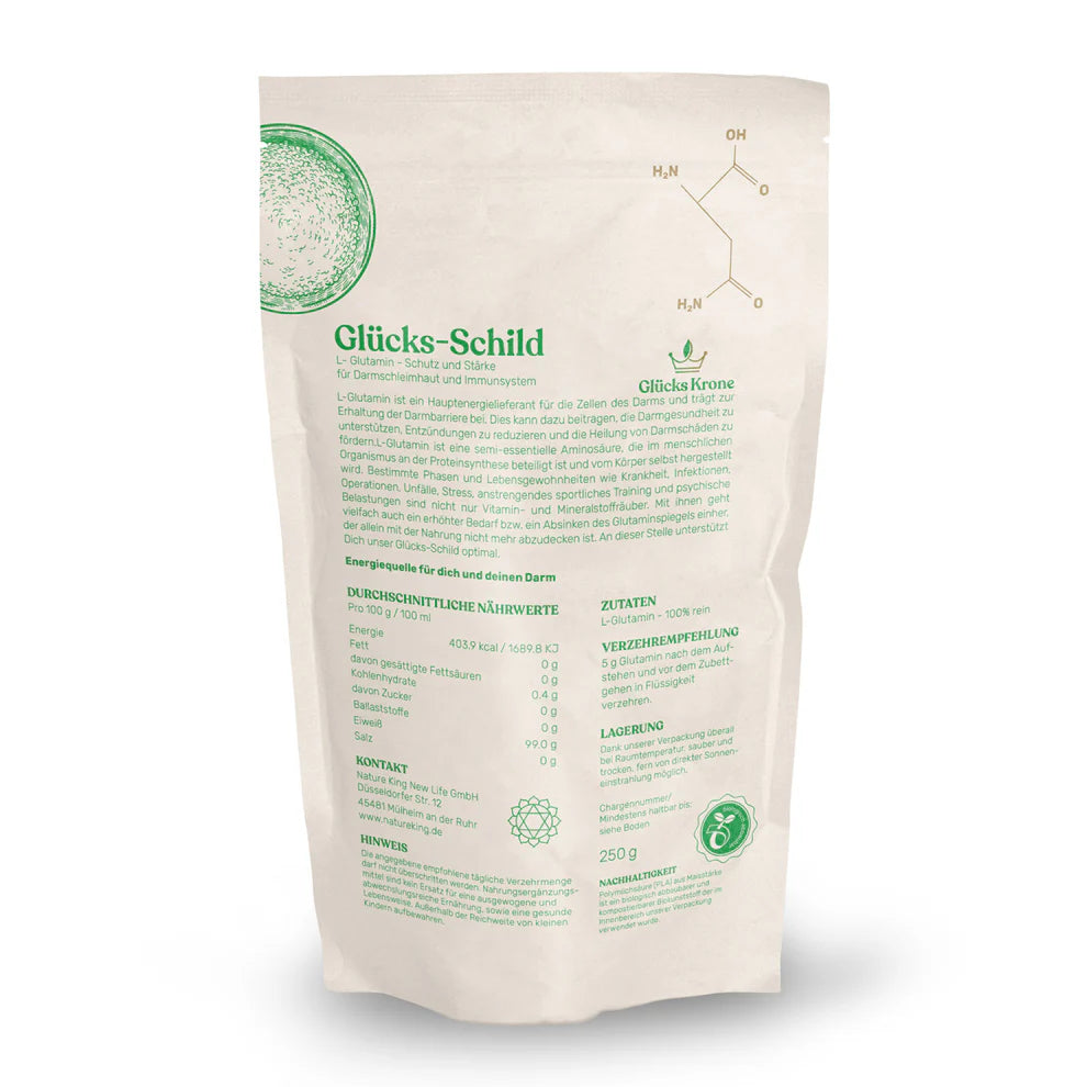 Glücks Schild (L-Glutamin)