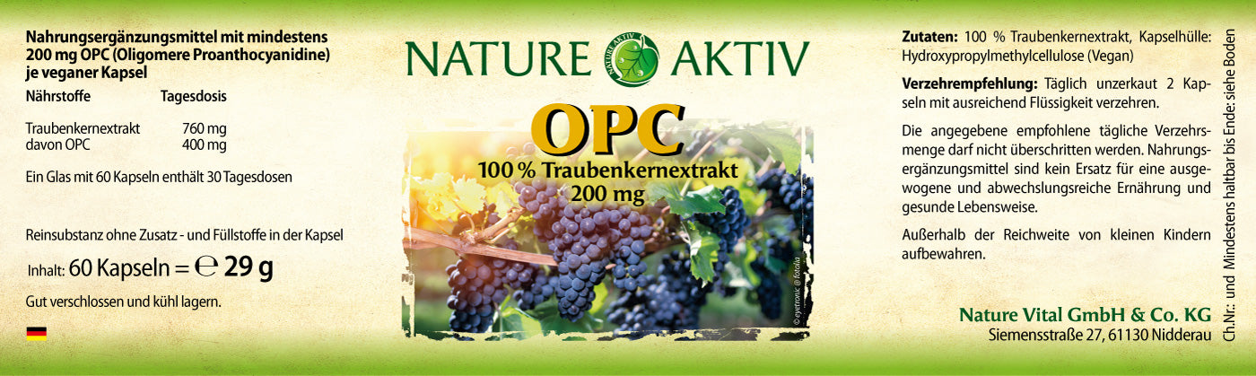 Nature Aktiv OPC (60 Kapseln)