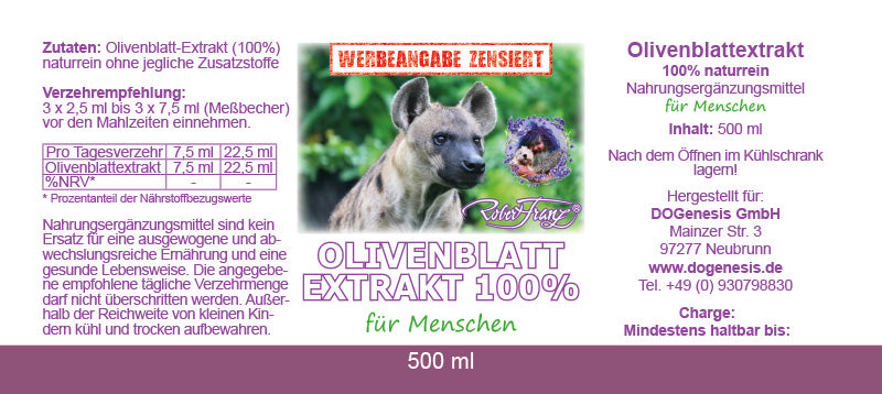 Olivenblattextrakt (60 Kapseln)