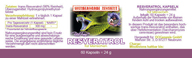 Resveratrol (60 Kapseln)