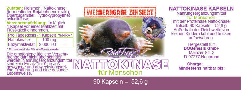 Robert Franz Nattokinase (90 Kapseln)