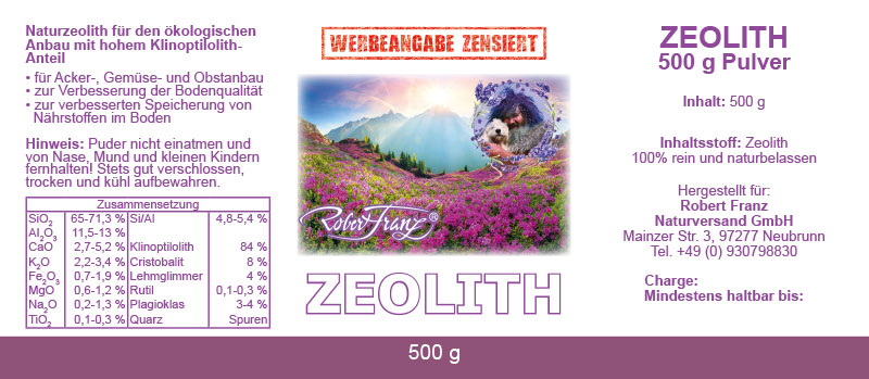 Zeolith (500g)