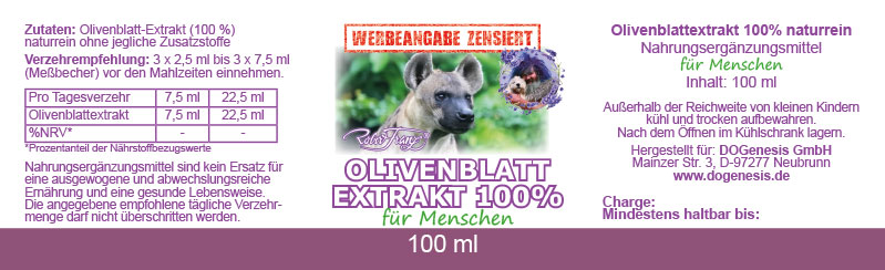 Olivenblattextrakt (100ml)