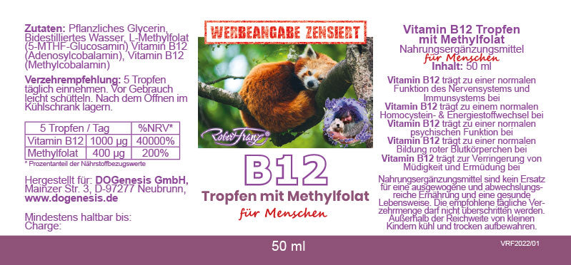 Robert Franz B12 Tropfen (50ml)