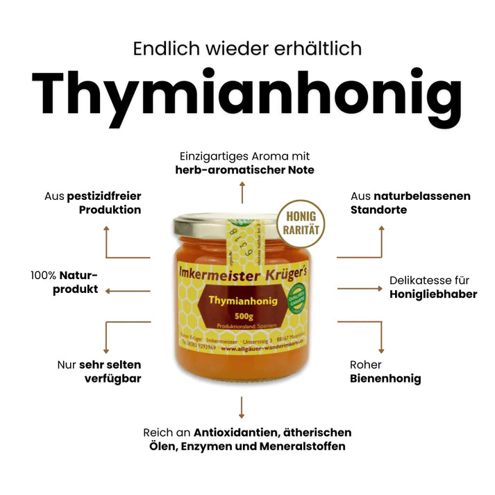 Krüger´s Tyhmianhonig (500g)