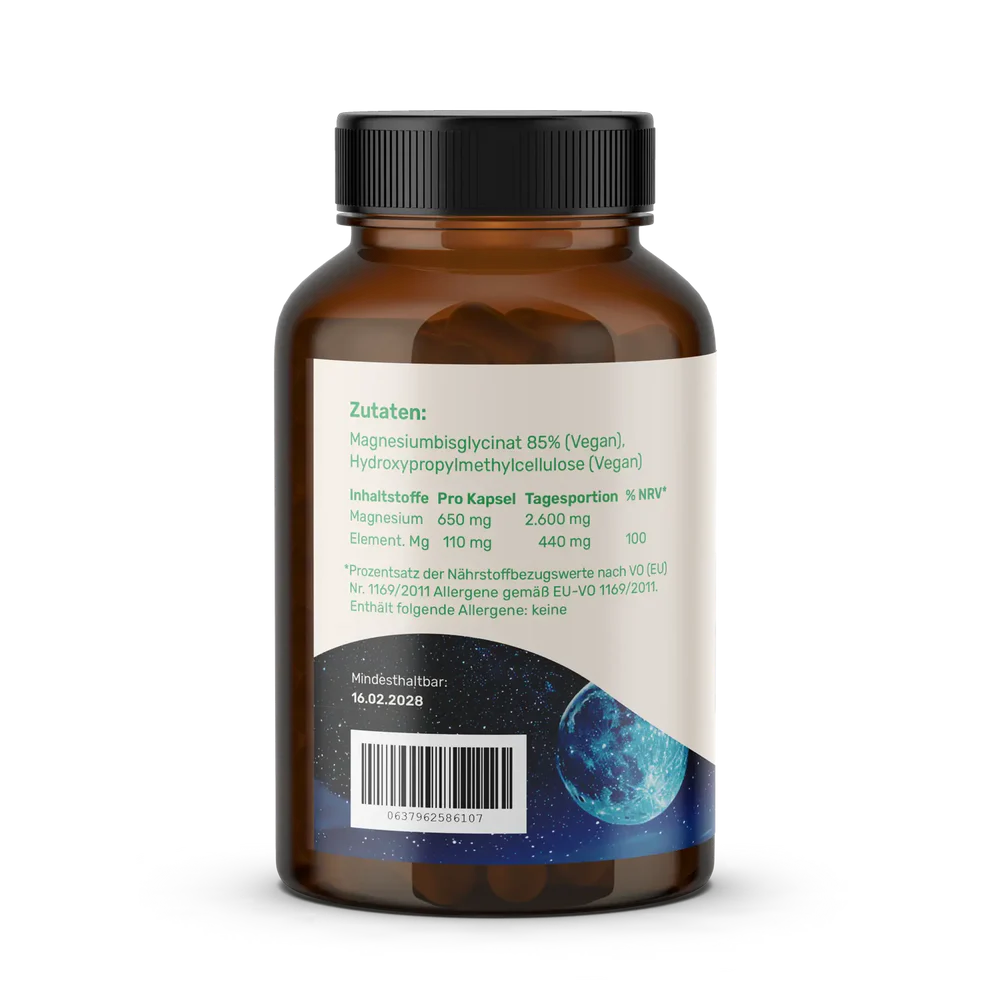 Balance (Magnesium Bisglycinat) - 120 Kapseln - 30 Tagesrationen