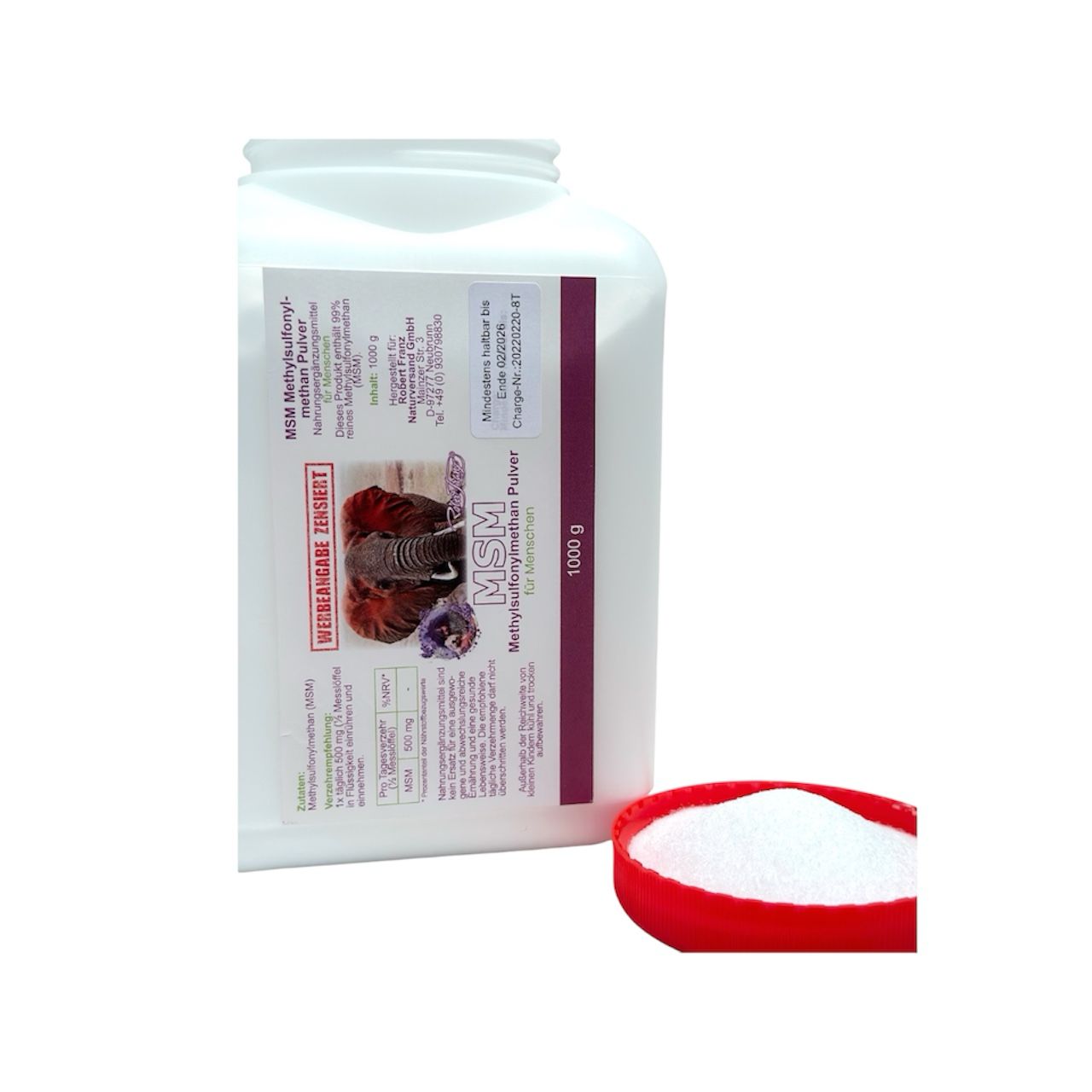 MSM Pulver 1000g