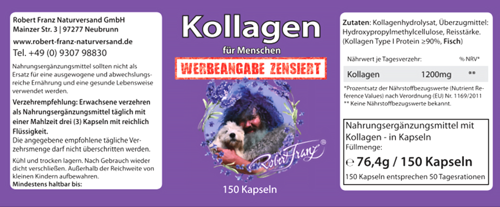 Kollagen (150 Kapseln)