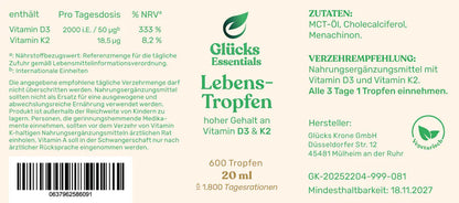 Glücksfunke - Vitamin B12 - 60 Kapseln