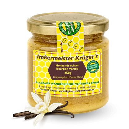 Krüger Honig mit Bourbon Vanille (250 g)
