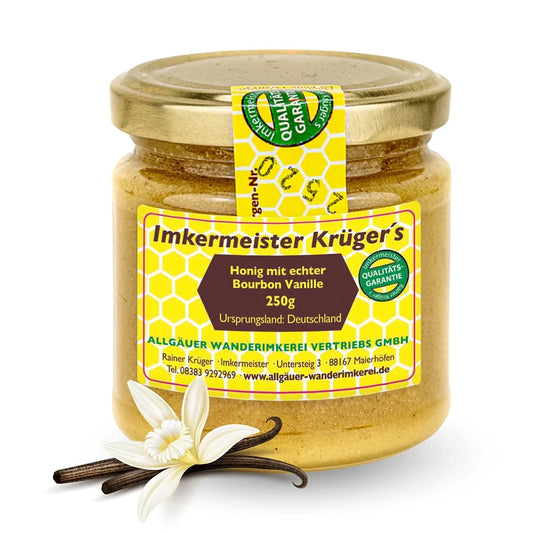 Krüger Honig mit Bourbon Vanille (250 g)