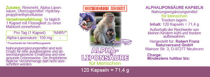 Alpha Liponsäure (120 kapseln)