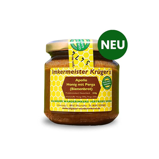 Krüger´s Apollo Honig mit Perga (250g)
