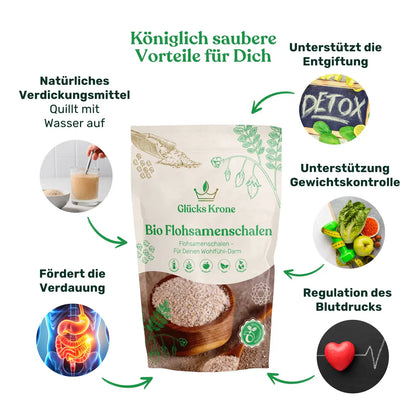 Bio Flohsamenschalen