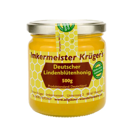 Krüger´s Deutscher Lindenblütenhonig (500g)