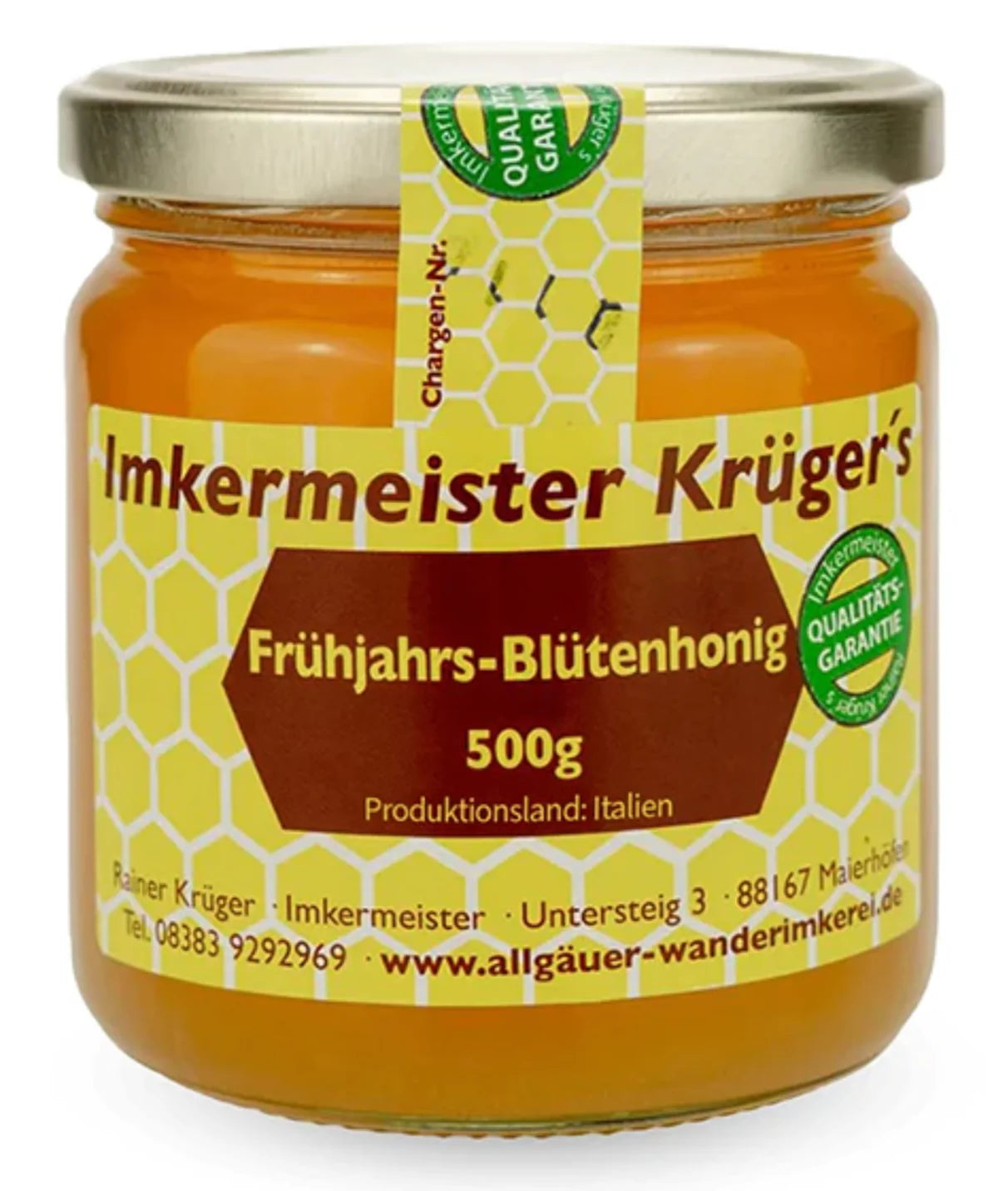 Krüger´s Frühjahrs - Blütenhonig (500g)
