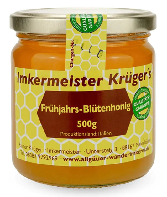 Krüger´s Frühjahrs - Blütenhonig (500g)