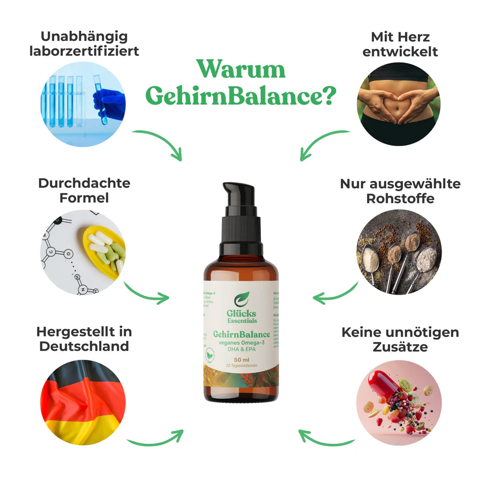 GehirnBalance - Omega 3 DHA/EPA vegan - 50 ml