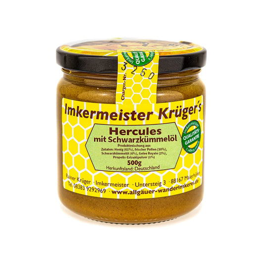 Krüger´s Hercules mit Schwarzkümmelöl (500g)