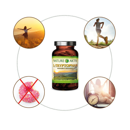 Nature Aktiv L-Tryptophan (60 Kapseln)
