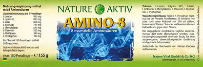 Nature Aktiv Amino-8 (150 Presslinge)