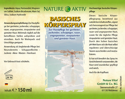 Nature Aktiv Basisches Körperspray (150 ml)