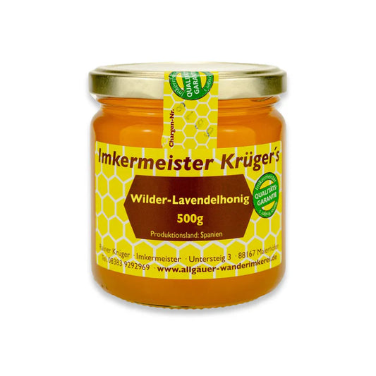Krüger´s Wilder-Lavendelhonig (500g)