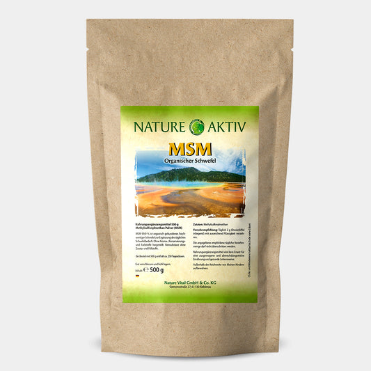 Nature Aktiv MSM Pulver (500g)