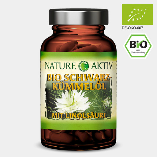 Nature Aktiv Bio Schwarzkümmel Öl (60 Kapseln)