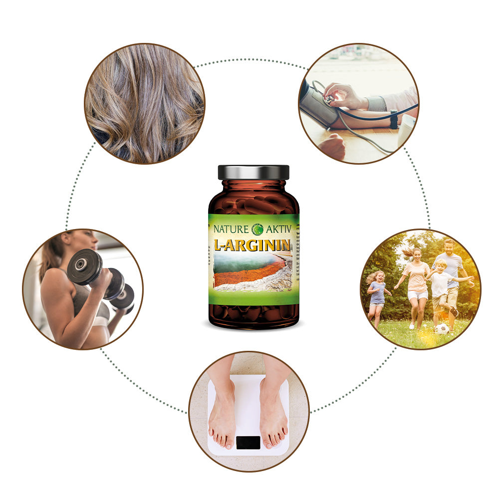 Nature Aktiv L-Arginin (120 Kapseln)