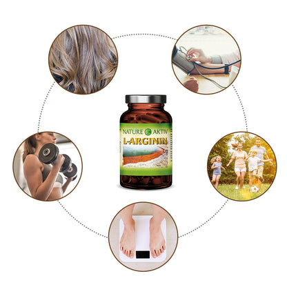 Nature Aktiv L-Arginin (120 Kapseln)