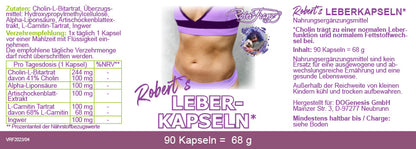 Robert´s Leber-Kapseln (mit Cholin)