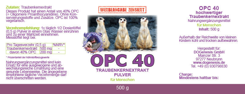 Robert Franz OPC Pulver (500g)