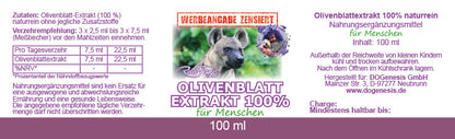 Olivenblattextrakt (100ml)