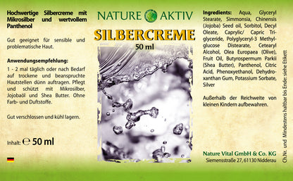 Nature Aktiv Silbercreme (50ml)