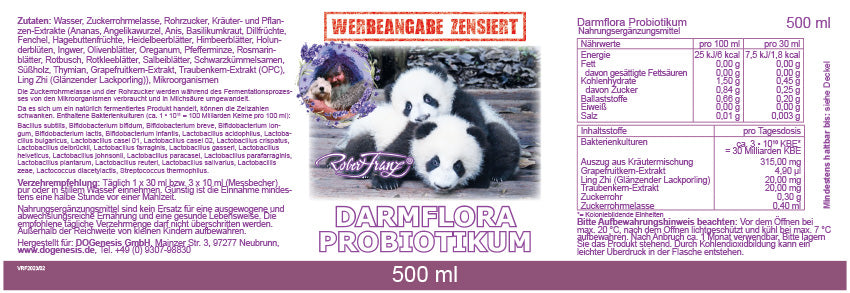 Darmflora Probiotikum (500ml)