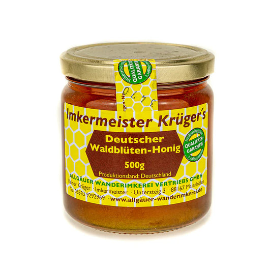 Krüger´s Deutscher Waldblütenhonig (500g)